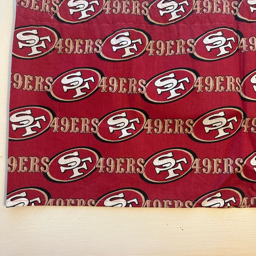 49ers window valance